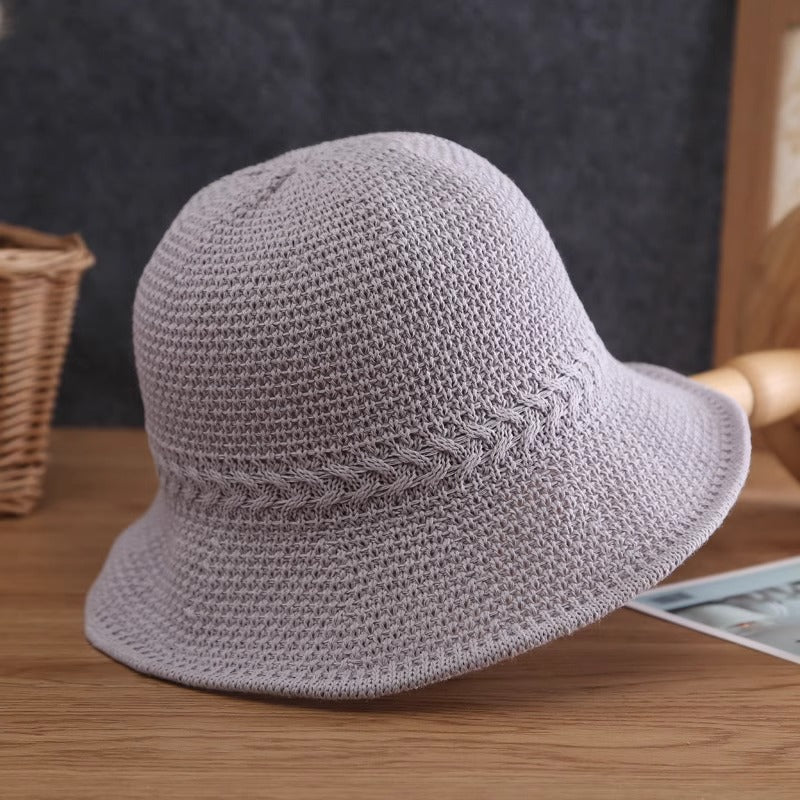 Japanese Artistic Thin Breathable Fisherman Hat For Women