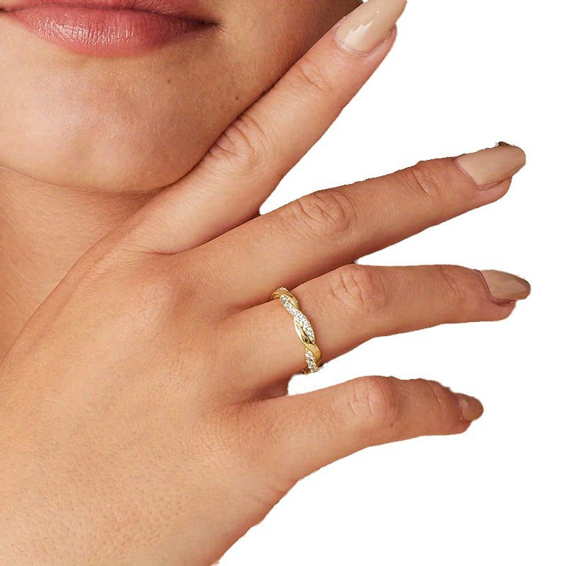 Fashion Unique Cross Ring For Women